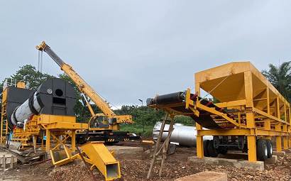 Our customer from Congo placed another order for a 120t/h mobile asphalt plant